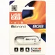 USB-накопитель, флешка Mibrand USB2.0 Aligator 8GB White MI2.0/AL8U7W - изображение 2