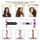 Стайлер бездротовий автобігуді Hair Curler YX-808 40W white/purple - зображення 3