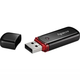 USB флеш-накопичувач, флешка Apacer USB2.0 AH333 16GB Black (AP16GAH333B-1) - зображення 2