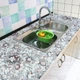 Самоклеющаяся пленка серые розы 0,45х10м SW-00001231 - изображение 5