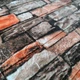 Декоративная 3D панель самоклейка под кирпич Екатеринославский песчаник 700x770x3мм (045-3) SW-00000692 - изображение 2