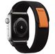 Тканевый ремешок Trail Loop для Apple Watch 42/44/45/49 mm Black Orange - изображение 1