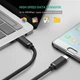 Кабель Type-C-Type-C Ugreen US286 4.0 3A 60W 2m Black (10306) - изображение 3