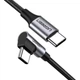 Кабель Ugreen US255 USB-C - USB-C, 3м, Black (80714) - изображение 2