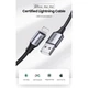 Кабель USB-Lightning Ugreen US199 2.4A 2m Black (60158) - изображение 3