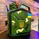 Канистра бар 5 л, Камуфляж зеленая з гербом, Без алкоголя, AUTO COMFORT - изображение 1