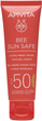 Сонцезахисний гель-крем для обличчя Apivita Bee Sun Safe SPF50 з відтінком 50 мл (5201279080174) - зображення 1