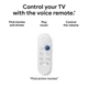 Приставка Google Chromecast with Google TV 4K white - зображення 2