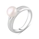 Серебряное кольцо с натуральным жемчугом 1.85ct, вес изделия 3,07 гр (2122289) - изображение 1