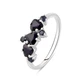 Серебряное кольцо с натуральным сапфиром 1.25ct, вес изделия 2,08 гр (2112679) - изображение 1
