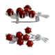 Серебряная брошка с кораллом (2137566) - изображение 1