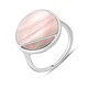 Серебряное кольцо с натуральным перламутром 2.1ct, вес изделия 3,25 гр (2129165) - изображение 1