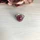 Срібна каблучка з натуральним рубіном 5.4ct, вага виробу 4,43 гр (2068495) - зображення 2