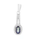 Серебряная подвеска с мистик топазом 1.33ct (2118787) - изображение 1