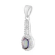 Серебряная подвеска с мистик топазом 1.33ct (2118787) - изображение 2