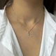 Серебряная подвеска с топазом Лондон Блю 0.35ct (2140252) - изображение 4