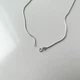 Серебряная цепочка с без камней, вес изделия 3,25 гр (2134992) - изображение 4