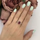 Серебряное кольцо с натуральным рубином 2.125ct, вес изделия 2,41 гр (2096054) - изображение 3