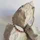 Серебряный браслет с натуральным гранатом 6.165ct, вес изделия 4,28 гр (2129011) - изображение 2