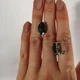 Срібні сережки з топазом Лондон Блю 9.122ct (2127376) - зображення 3