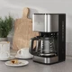 Кофеварка Electrolux крапельна, 1.375л, мелена, нерж - зображення 10