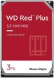 Жорсткий диск WD 3TB 3.5" 5400 128MB SATA Red Plus NAS - изображение 2