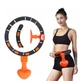 Умный массажный обруч для похудения Intelligent Hula Hoop Черный - изображение 6