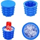 Силиконовое ведро для льда форма для льда Ice Cube Maker Genie 200 г Синий (1013DLLD) CLS55 - изображение 6
