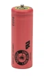 Аккумулятор 18500 Li-Ion Sanyo UR18500Y 2pins для бритв Braun, 1300mAh, 2.6A, 4.2/3.7/2.75V, Red - изображение 2