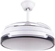Люстра вентилятор с пультом управления ПУ BRILLE LED BKL-903S/36W 2 WH - изображение 1