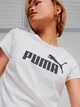 T-shirt damski Puma Ess Logo Tee 586774-02 XS Biały (4063697275034) - obraz 3
