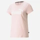 Puma Ess Logo Tee 586775-36 XS Różowy (4063699379679) - obraz 1