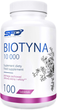 SFD Biotyna 10 000 100 tabletek Zdrowa Skóra Włosy (5902837736785) - obraz 1