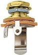 Разъем под 1/4" Jack для электрогитары PAXPHIL JC12 1/4 OUTPUT JACK (GOLD) - изображение 2