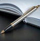 Шариковая ручка Parker IM 17 Brushed Metal GT BP 22 232 - изображение 4