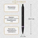 Кулькова ручка Parker IM 17 Professionals Vibrant Rings Amethyst Purple BT BP 27 232 - изображение 2