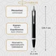 Ручка кулькова Parker IM 17 Matte Black CT BP 26 132 - изображение 2