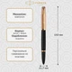 Ручка пір'яна Parker 51 Premium Black GT FP18 F 57 011 - изображение 2
