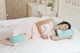 Ортопедическая подушка между колен, подушка-сердце Correct Shape Sleep Comfort Лаванда шелк - изображение 3