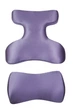 Ортопедические подушки для сна на животе Beauty Set Beauty Balance TM Correct Shape от морщин комплект из 2-х подушек для сна на животе Лаванда Шелк - изображение 1