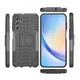Чехол Armor для Samsung Galaxy A24 / A245 бампер противоударный с подставкой Black - изображение 7