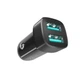 Автомобильное Зарядное Устройство Ridea RCC-21012 Grand 2USB 2.4 A (Black) - изображение 4