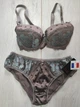 Комплект женского белья Польша PUSH-UP Kinga lingerie de femme DIUNA M2133 75С кофе с молоком - изображение 3