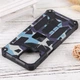 Чохол Military Shield для Samsung Galaxy M33/M336 протиударний бампер з підставкою Navy-Blue - зображення 4