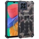 Чехол Military Shield для Samsung Galaxy M33 / M336 бампер противоударный с подставкой Khaki - изображение 1