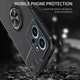 Чехол TPU Ring для Xiaomi Redmi Note 12 бампер противоударный с кольцом Black - изображение 3
