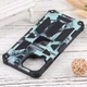 Чохол Military Shield для Samsung Galaxy M33 / M336 протиударний бампер з підставкою Turquoise - зображення 4