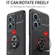Чехол TPU Ring для Xiaomi Redmi Note 12 бампер противоударный с кольцом Black - изображение 5