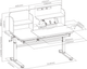 Парта Cubby Iris II Grey (Iris II Grey) - зображення 10