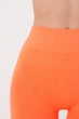 Безшовні легінси жіночі з мікрофібри Giulia LEGGINGS 02 S/M Orange-neon, спортивні легінси, висока посадка - зображення 5